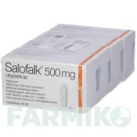 САЛОФАЛЬК (SALOFALK) 500 супозиторії 120 шт - Месалазин ORIFARM