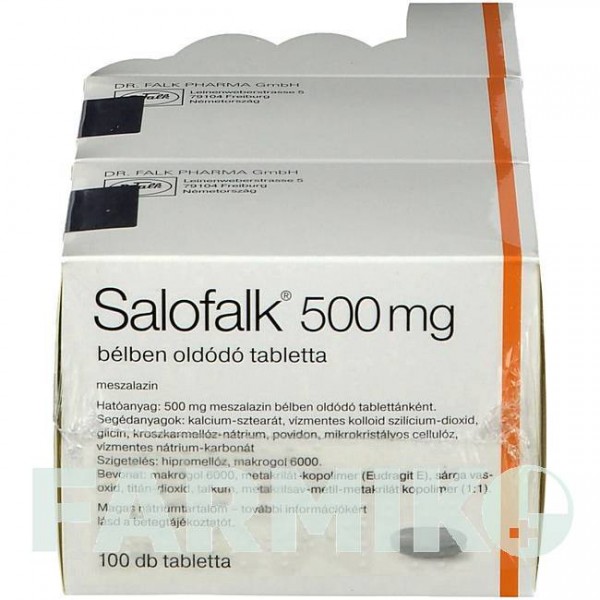 САЛОФАЛЬК (SALOFALK) 500 таблетки 300 шт - Месалазин ORIFARM