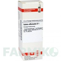 САЛЬВІЯ ОФФІЦИНАЛІС (SALVIA OFFICINALIS) D 1 розчин 20 мл - Гомеопатія DHU