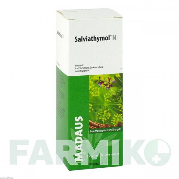 САЛВІАТІМОЛ (SALVIATHYMOL) краплі 100 мл - Рослинні речовини MEDA PHARMA