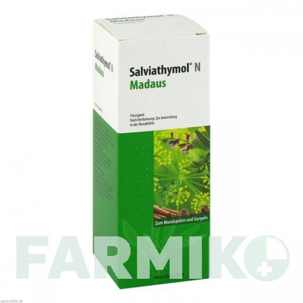 САЛВИАТИМОЛ (SALVIATHYMOL) капли 100 мл - Растительные вещества MEDA PHARMA