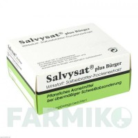 САЛВИСАТ (SALVYSAT) 300 мг таблетки 30 шт - Листья шалфея JOHANNES BURGER YSATFABRIK