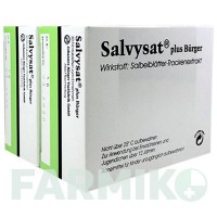 САЛВИСАТ (SALVYSAT) 300 мг таблетки 2x30 шт - Листья шалфея JOHANNES BURGER YSATFABRIK