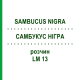 САМБУКУС НИГРА (SAMBUCUS NIGRA) LM 13 раствор 10 мл - Гомеопатия ARCANA DR.SEWERIN