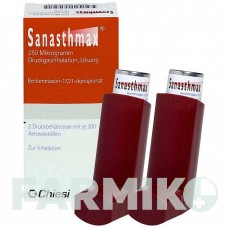 САНАСТМАКС (SANASTHMAX) 250 мкг 2 х 200 доз аэрозоль 2 шт - Беклометазон CHIESI