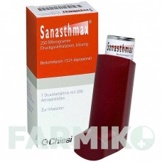 САНАСТМАКС (SANASTHMAX) 250 мкг аэрозоль 1 шт - Беклометазон CHIESI
