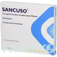 САНКУЗО (SANCUSO) 3,1 мг/24 год пластир 1 шт - Гранісетрон DOCPHARM