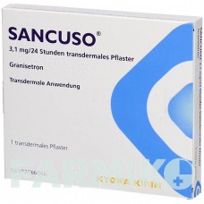 САНКУЗО (SANCUSO) 3,1 мг/24 ч пластырь 1 шт - Гранисетрон DOCPHARM