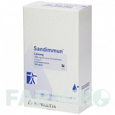 САНДІММУН (SANDIMMUN) 100 мг/мл розчин 50 мл - Циклоспорин KOHLPHARMA