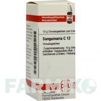 САНГВІНАРІЯ (SANGUINARIA) C 12 глобули 10 г - Гомеопатія DHU