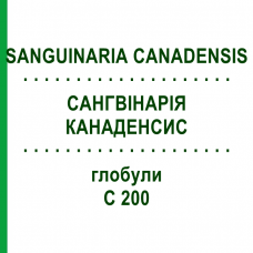 САНГВИНАРИЯ КАНАДЕНСИС (SANGUINARIA CANADENSIS) C 200 глобули 1,5 г - Гомеопатия GUDJONS