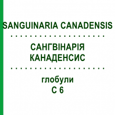САНГВИНАРИЯ КАНАДЕНСИС (SANGUINARIA CANADENSIS) C 6 глобули 1,5 г - Гомеопатия GUDJONS