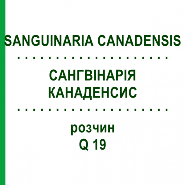 САНГВИНАРИЯ КАНАДЕНСИС (SANGUINARIA CANADENSIS) Q 19 раствор 15 мл - Гомеопатия GUDJONS