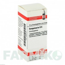 САНГВИНАРИЯ (SANGUINARIA) D 6 глобули 10 г - Гомеопатия DHU