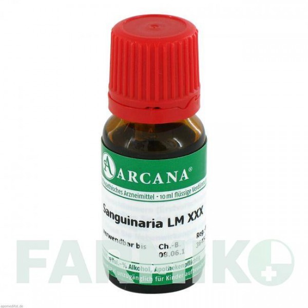 САНГВІНАРІЯ (SANGUINARIA) LM 30 розчин 10 мл - Гомеопатія ARCANA DR.SEWERIN
