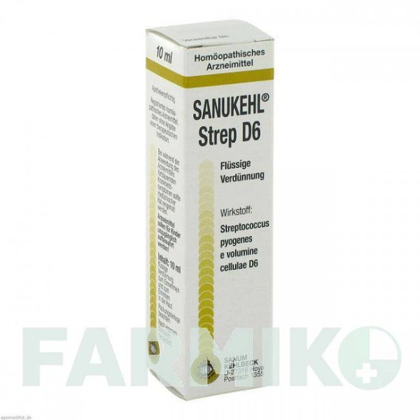 САНУКЕЛЬ (SANUKEHL) D 6 капли 10 мл - Гомеопатия SANUM-KEHLBECK