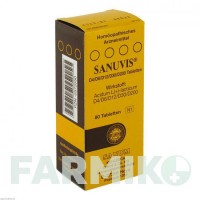 САНУВИС (SANUVIS) таблетки 80 шт - Гомеопатия SANUM-KEHLBECK
