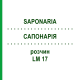 САПОНАРИЯ (SAPONARIA) LM 17 раствор 10 мл - Гомеопатия ARCANA DR.SEWERIN