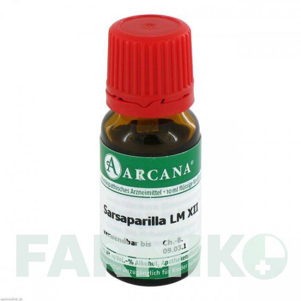 САРСАПАРИЛЛА (SARSAPARILLA) LM 12 раствор 10 мл - Гомеопатия ARCANA DR.SEWERIN