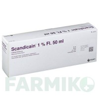 СКАНДИКАИН (SCANDICAIN) 1% раствор 5x50 мл - Мепивакаин ASPEN