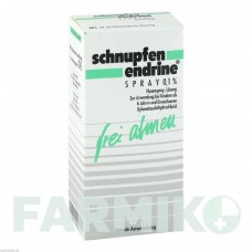 СНУФФЕН ЭНДРИН (SCHNUPFEN ENDRINE) 0,1% спрей 10 мл - Ксилометазолин CHIESI