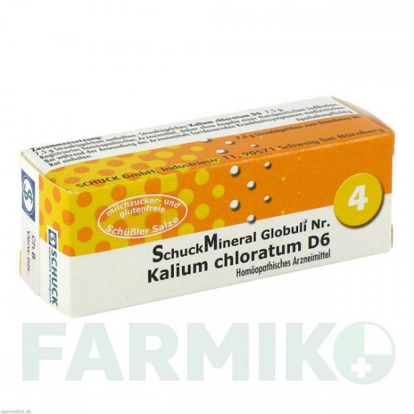 ШУКМИНЕРАЛ (SCHUCKMINERAL) D 6 глобули 7,5 г - Гомеопатия SCHUCK
