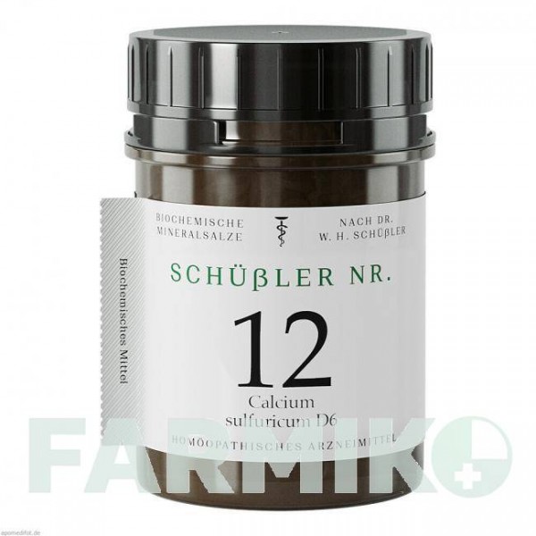 ШУССЛЕР (SCHUSSLER) D 6 таблетки 1000 шт - Гомеопатия APOFAKTUR