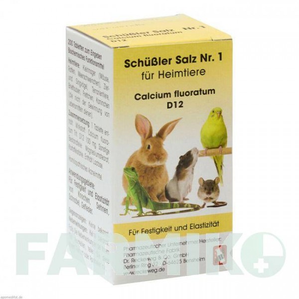 ШУССЛЕР САЛЬЦ (SCHUSSLER SALZ) D 12 таблетки 200 шт - Гомеопатія DR.RECKEWEG