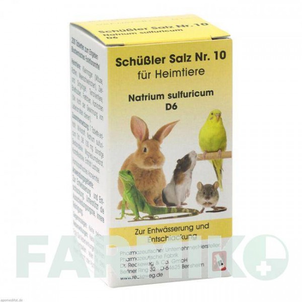 ШУССЛЕР САЛЬЦ (SCHUSSLER SALZ) D 6 таблетки 200 шт - Гомеопатия DR.RECKEWEG