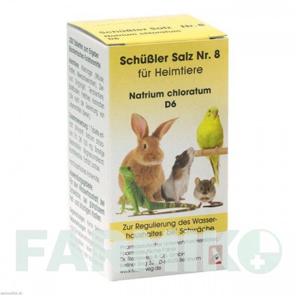 ШУССЛЕР САЛЬЦ (SCHUSSLER SALZ) D 6 таблетки 200 шт - Гомеопатия DR.RECKEWEG