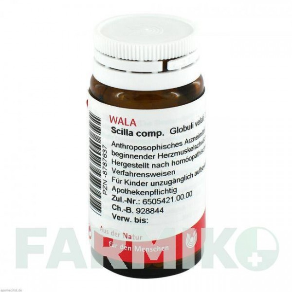 СЦИЛЛА КОМП (SCILLA COMP) глобули 20 г - Гомеопатия WALA HEILMITTEL