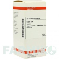 СЦИЛЛА (SCILLA) D 4 таблетки 200 шт - Гомеопатия DHU