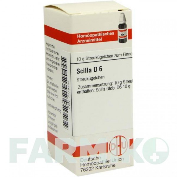 СЦИЛА (SCILLA) D 6 глобули 10 г - Гомеопатія DHU