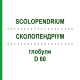СКОЛОПЕНДРИУМ (SCOLOPENDRIUM) D 60 глобули 10 г - Гомеопатия DHU