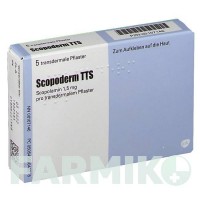 СКОПОДЕРМ (SCOPODERM) пластырь 5 шт - Скополамин BAXTER