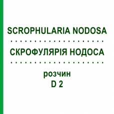 СКРОФУЛЯРИЯ НОДОСА (SCROPHULARIA NODOSA) D 2 раствор 20 мл - Гомеопатия DHU