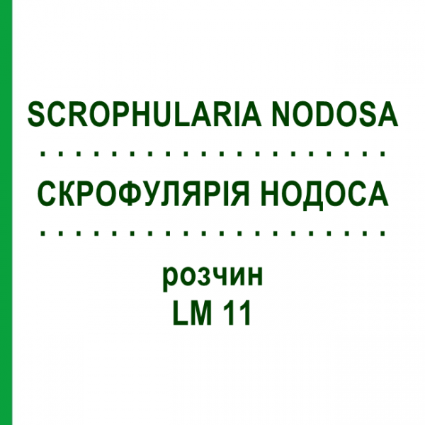 СКРОФУЛЯРИЯ НОДОСА (SCROPHULARIA NODOSA) LM 11 раствор 10 мл - Гомеопатия ARCANA DR.SEWERIN