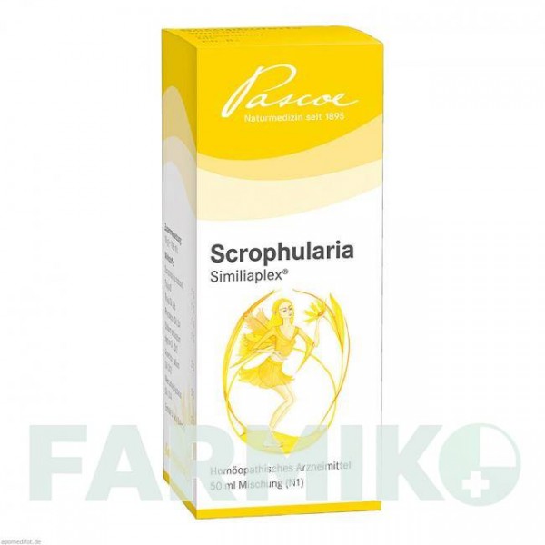 СКРОФУЛЯРИЯ СИМИЛИАПЛЕКС (SCROPHULARIA SIMILIAPLEX) капли 50 мл - Гомеопатия PASCOE