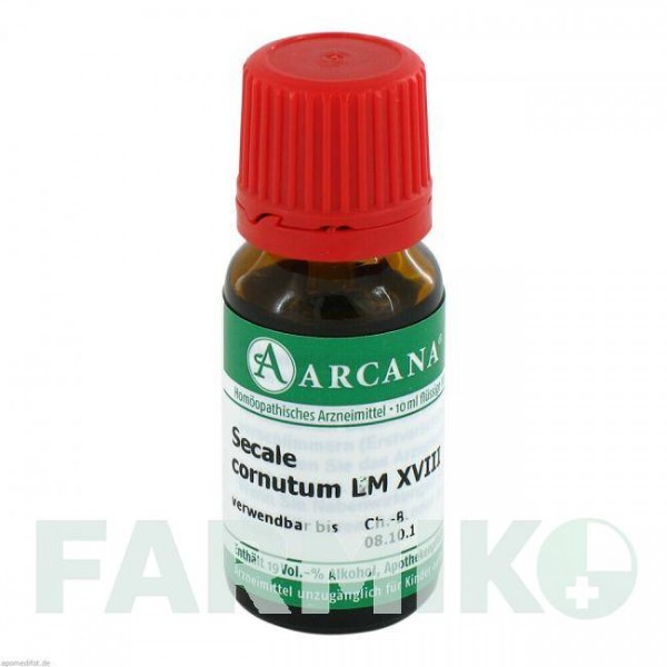 СЕКАЛЬ КОРНУТУМ (SECALE CORNUTUM) LM 18 раствор 10 мл - Гомеопатия ARCANA DR.SEWERIN