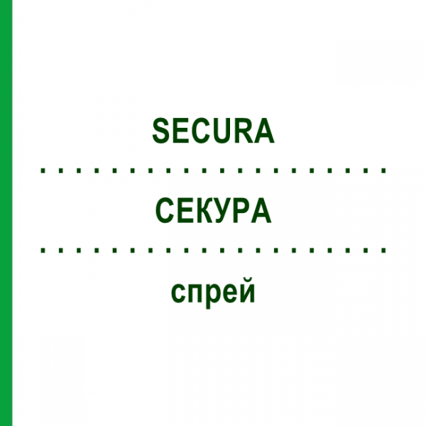 СЕКУРА (SECURA) спрей 28 мл - Активні речовини SMITH & NEPHEW