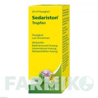 СЕДАРІСТОН (SEDARISTON) рідина 20 мл - Активні речовини ARISTO PHARMA