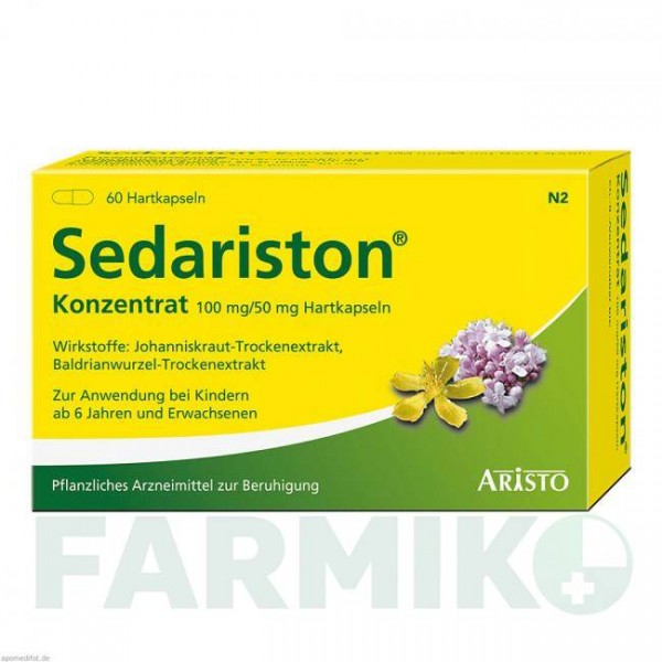 СЕДАРИСТОН (SEDARISTON) капсулы 60 шт - Зверобой, Другое ARISTO PHARMA