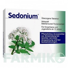 СЕДОНИУМ (SEDONIUM) таблетки 50 шт - Корень валерианы MCM KLOSTERFRAU