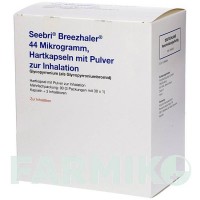 СІБРІ (SEEBRI) 44 мкг капсули 3x30 шт - Глікопіронію бромід 2CARE4