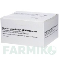 СИБРИ (SEEBRI) 44 мкг капсулы 3x30 шт - Гликопиррония бромид ABACUS MEDICINE