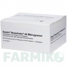 СІБРІ (SEEBRI) 44 мкг капсули 3x30 шт - Глікопіронію бромід ABACUS MEDICINE