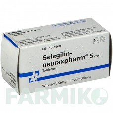 СЕЛЕГИЛИН (SELEGILIN) 5 мг таблетки 60 шт - Селегилин NEURAXPHARM