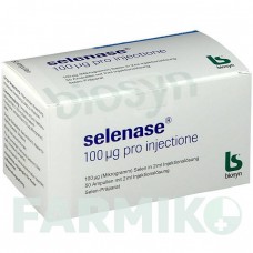СЕЛЕНАЗА (SELENASE) 100 мкг раствор 50x2 мл - Селенит натрия BIOSYN