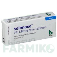 СЕЛЕНАЗА (SELENASE) 300 мкг таблетки 20 шт - Селеніт натрію BIOSYN