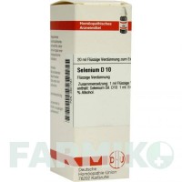 СЕЛЕНИУМ (SELENIUM) D 10 раствор 20 мл - Гомеопатия DHU
